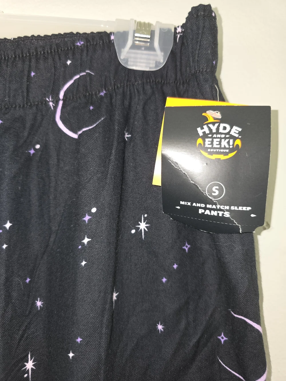 Target Black Moon & Star Print Women's Pajama Pants - Picture 2 of 5